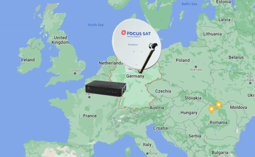 Focus Sat in Germania, Instalare antena Satelit